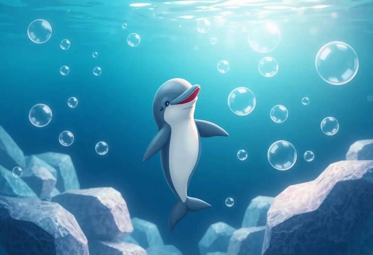 The Curious Dolphin Learns to Create Perfect Bubbles
