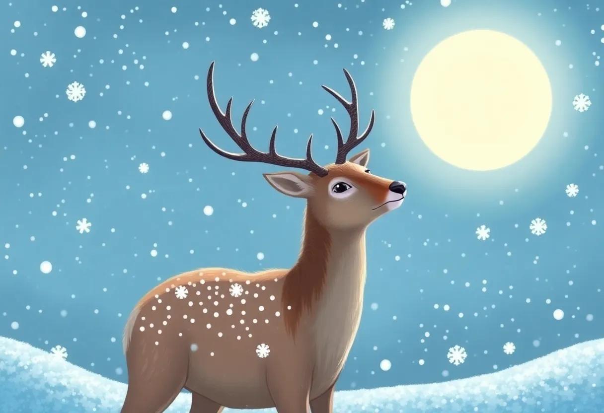 The First Snowflake's Gentle Touch