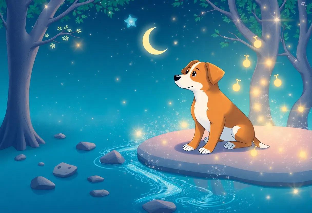 The Sparkling Stream of Wishes