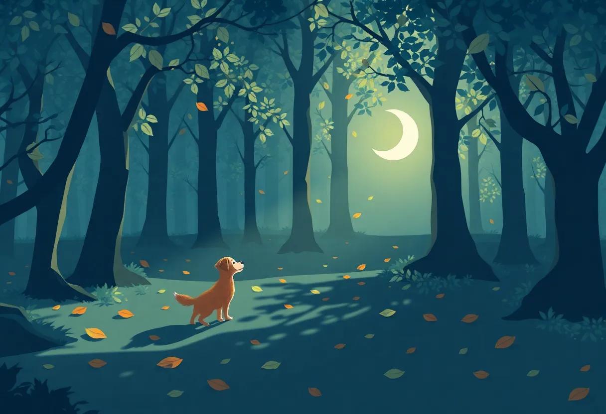 Chasing Shadows of ‍Dancing Leaves