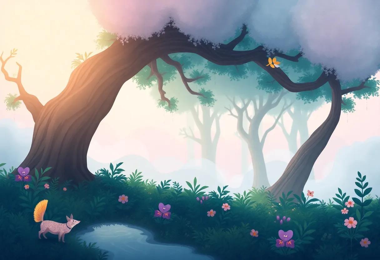 Whispers of the Enchanted⁣ Dream Forest