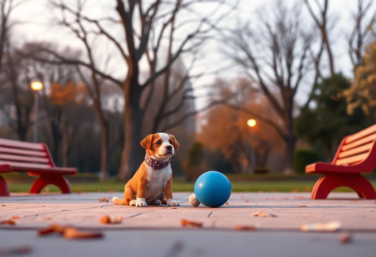 A ⁣Quiet Park Where​ New Faces⁣ Often Appear