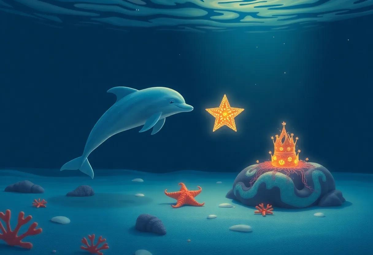 journeying Home Guided by Bioluminescent Creatures