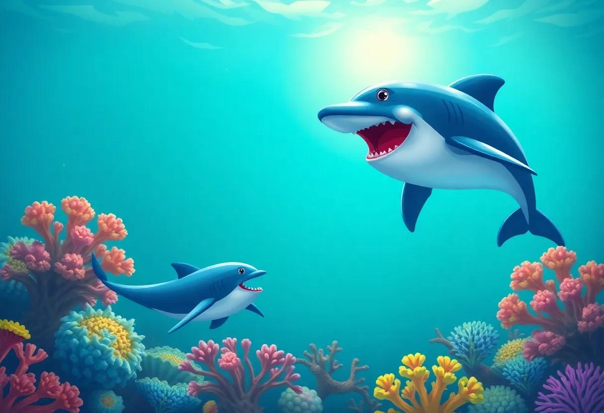 an Unexpected Encounter by the Coral Reef