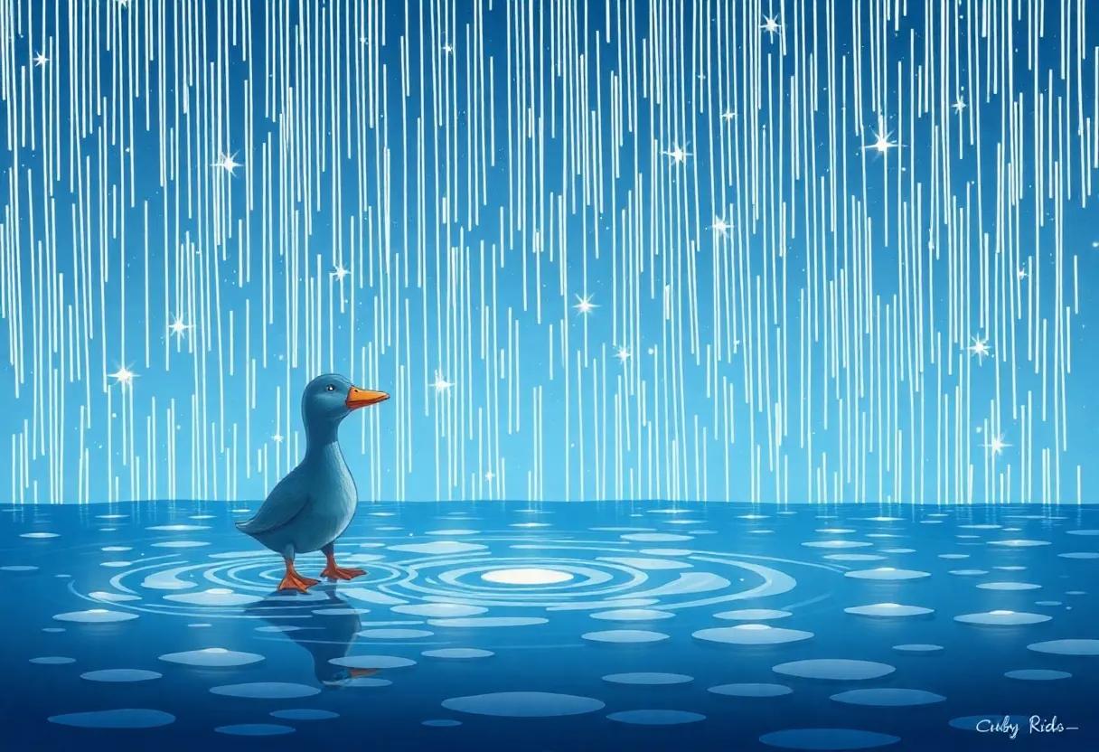 The Night ‌the Raindrops⁢ Became Starry Lamps