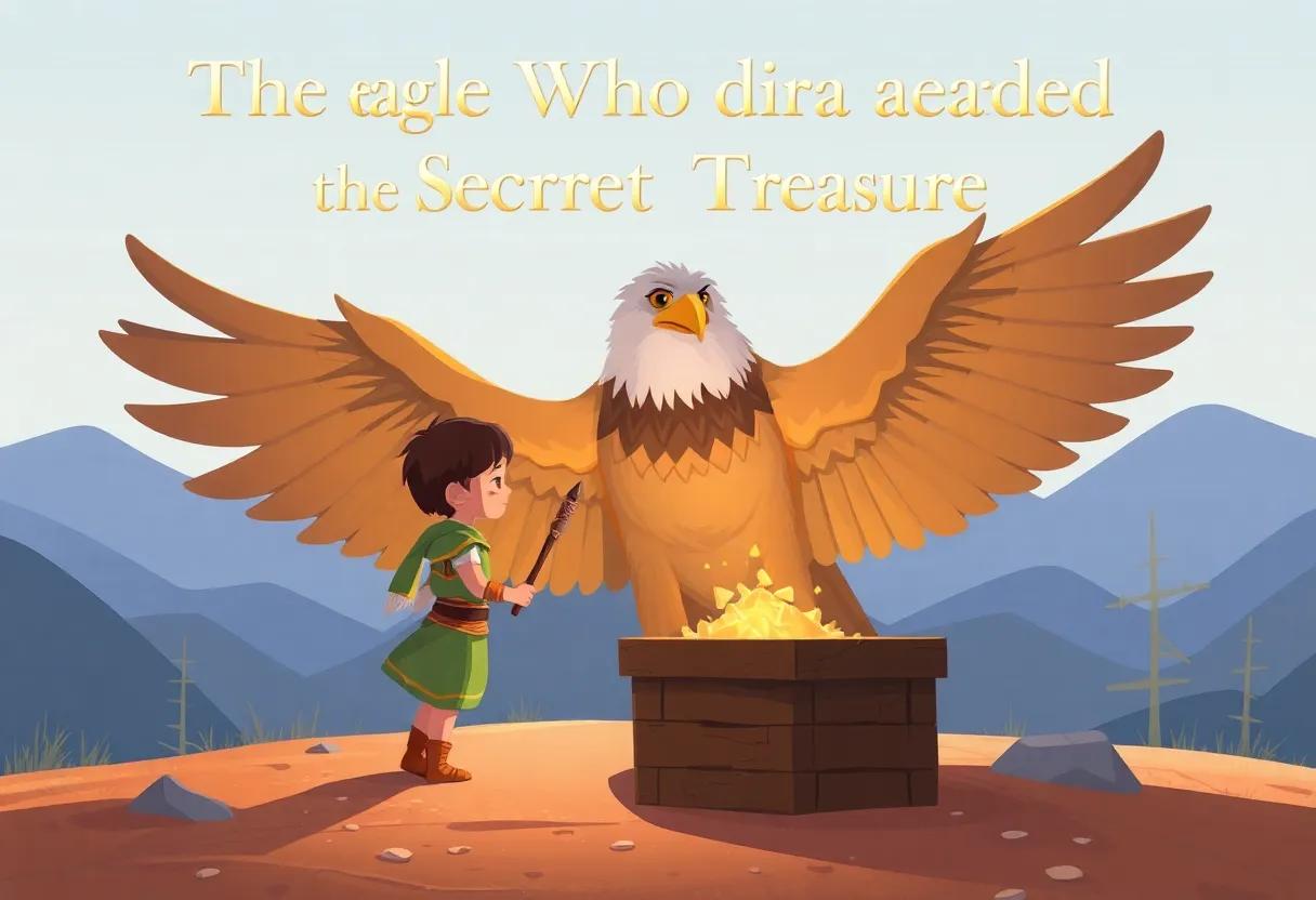A Brave Child ‌Meets the Guardian⁢ of ⁣the Secret Treasure