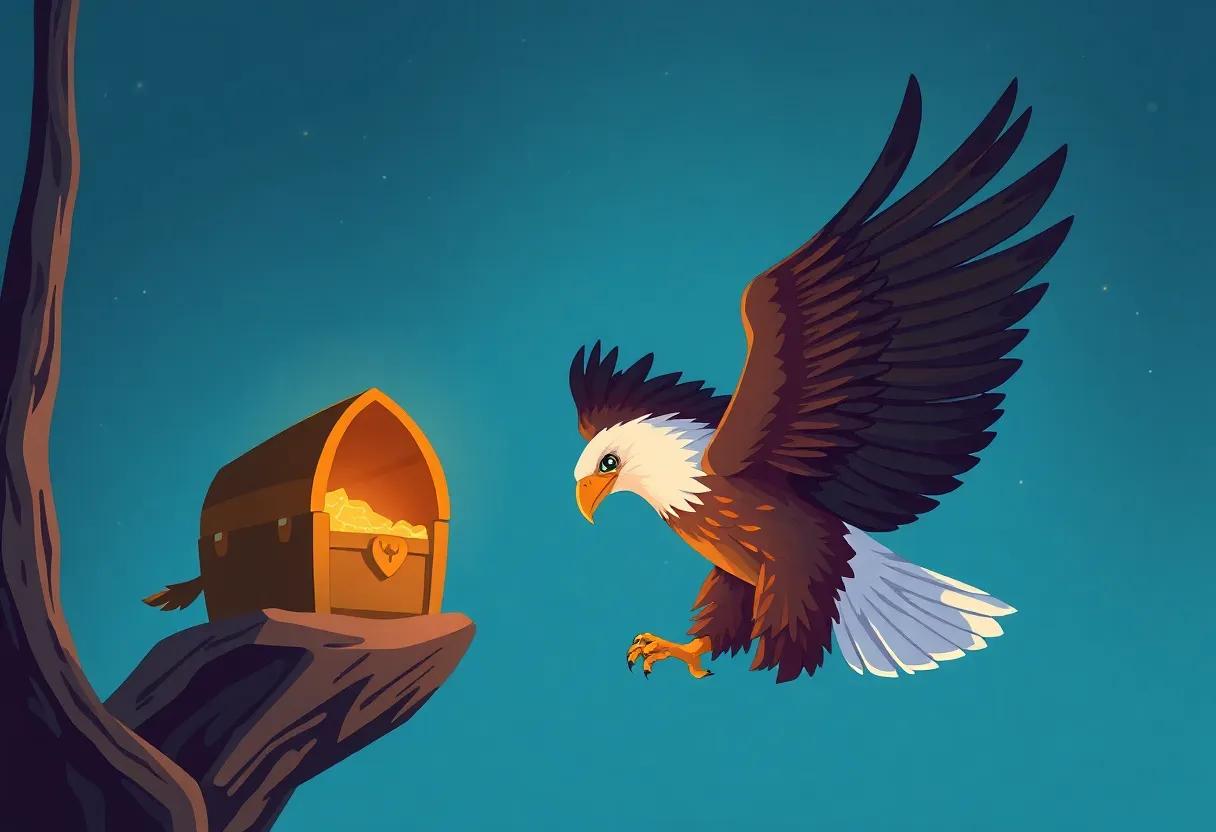 The Eagle's Keen Eyes Spotting the first Intruders