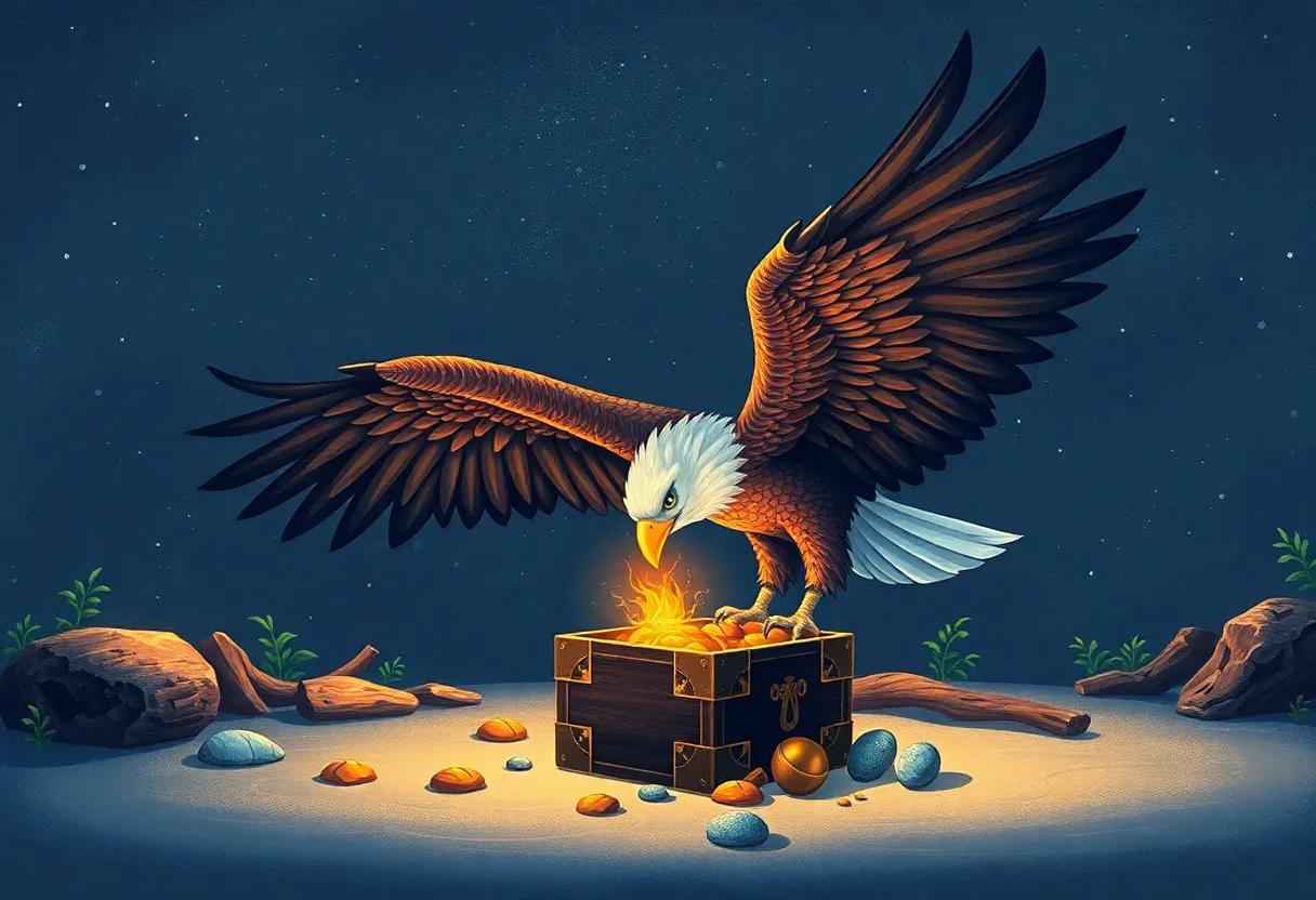 The Eagle's Silent Signal ​in⁤ the Heart of ⁤the Wilderness