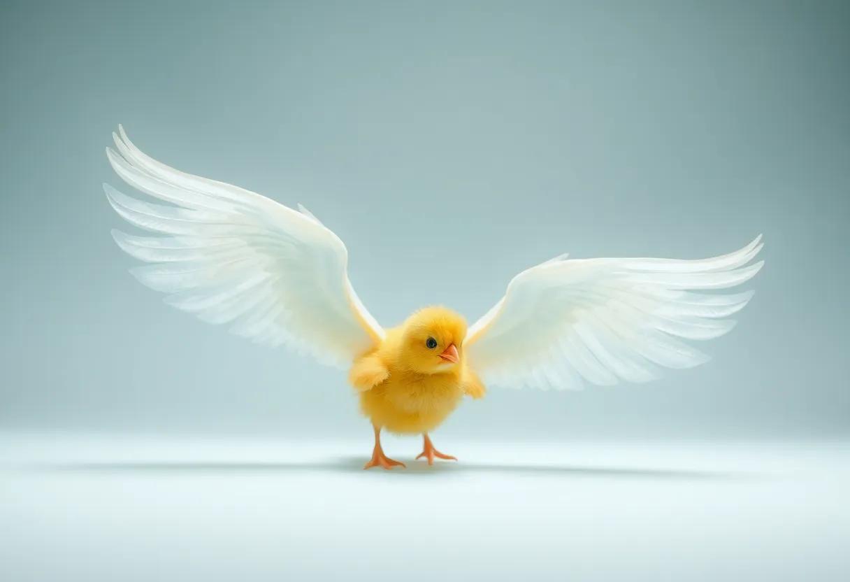 Learning to Flap ⁣Tiny⁢ Wings