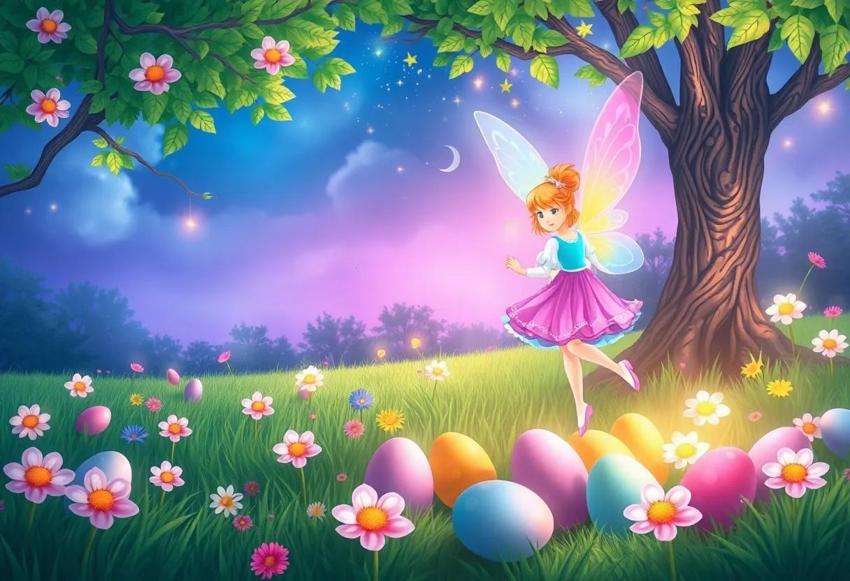 The Enchanted Meadow Where the Easter Fairy Begins Her Journey
