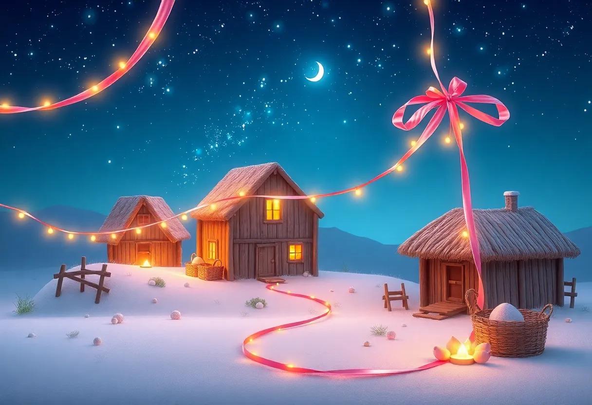 A ‍Village United by a Magical Thread