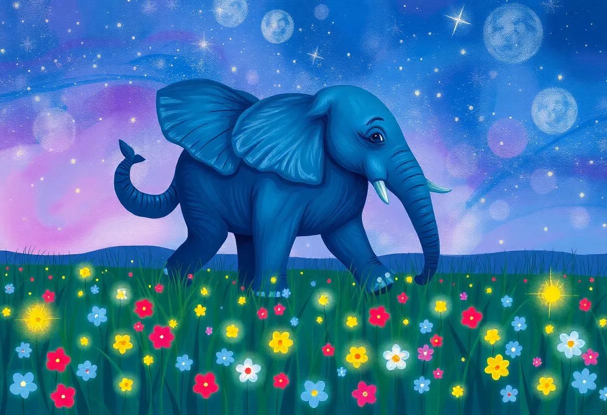 Dancing with Fireflies in‍ a Meadow of Glowing‍ Paints
