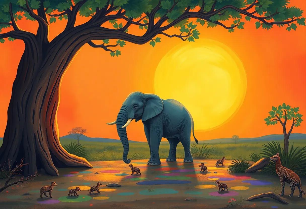 Discovering the Secret ⁣Palette Beneath‍ the Baobab Tree