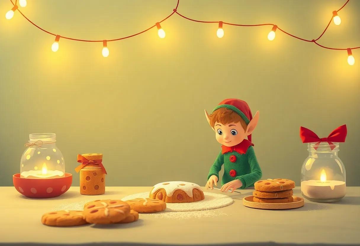 Baking under the Glow of ⁤Twinkling Fairy lights