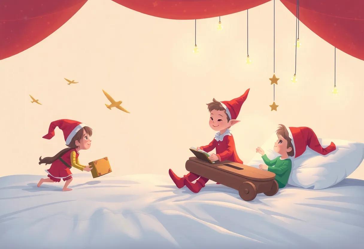 Sharing the Joy of Flying​ Toys with Sleepy Children