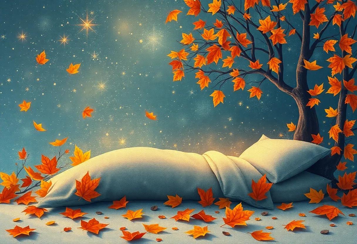 Whispers of ‍Magic Among Rustling Amber Leaves