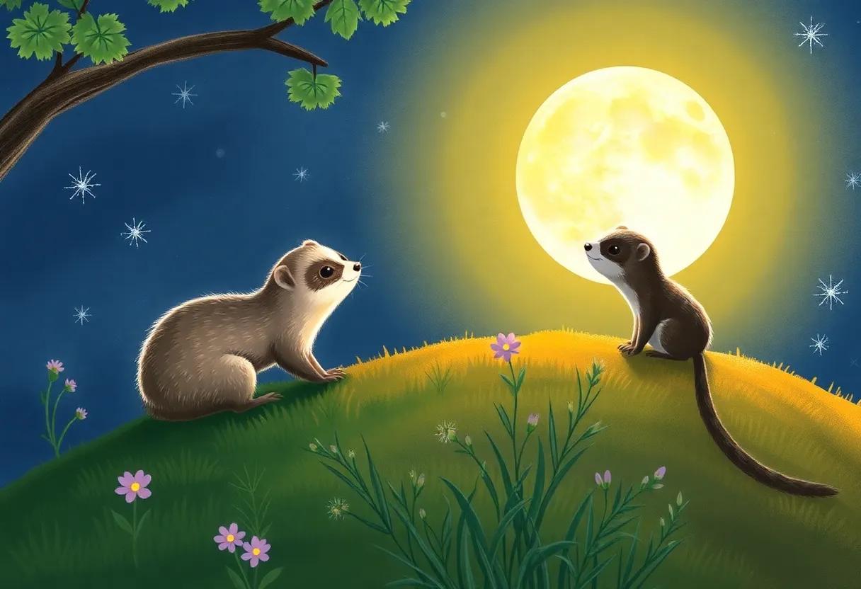 Friendship Blossoms in the⁢ Glow of ​the Moon