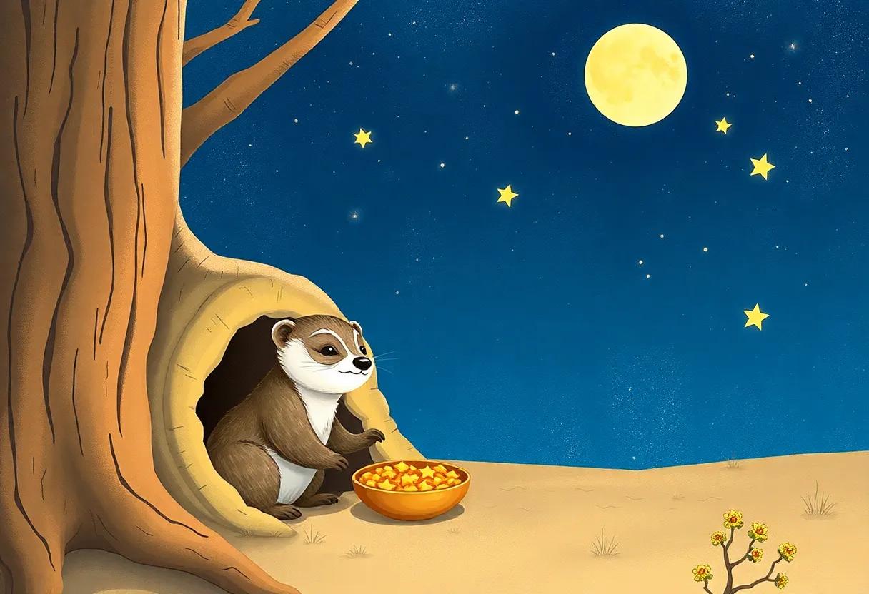 A Surprise Feast Under the Starlit​ Sky