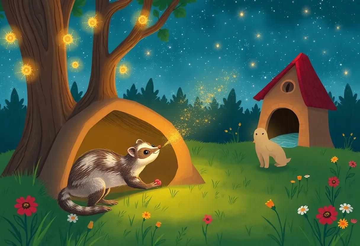 Meeting ​the‍ Sparkling Firefly Guides