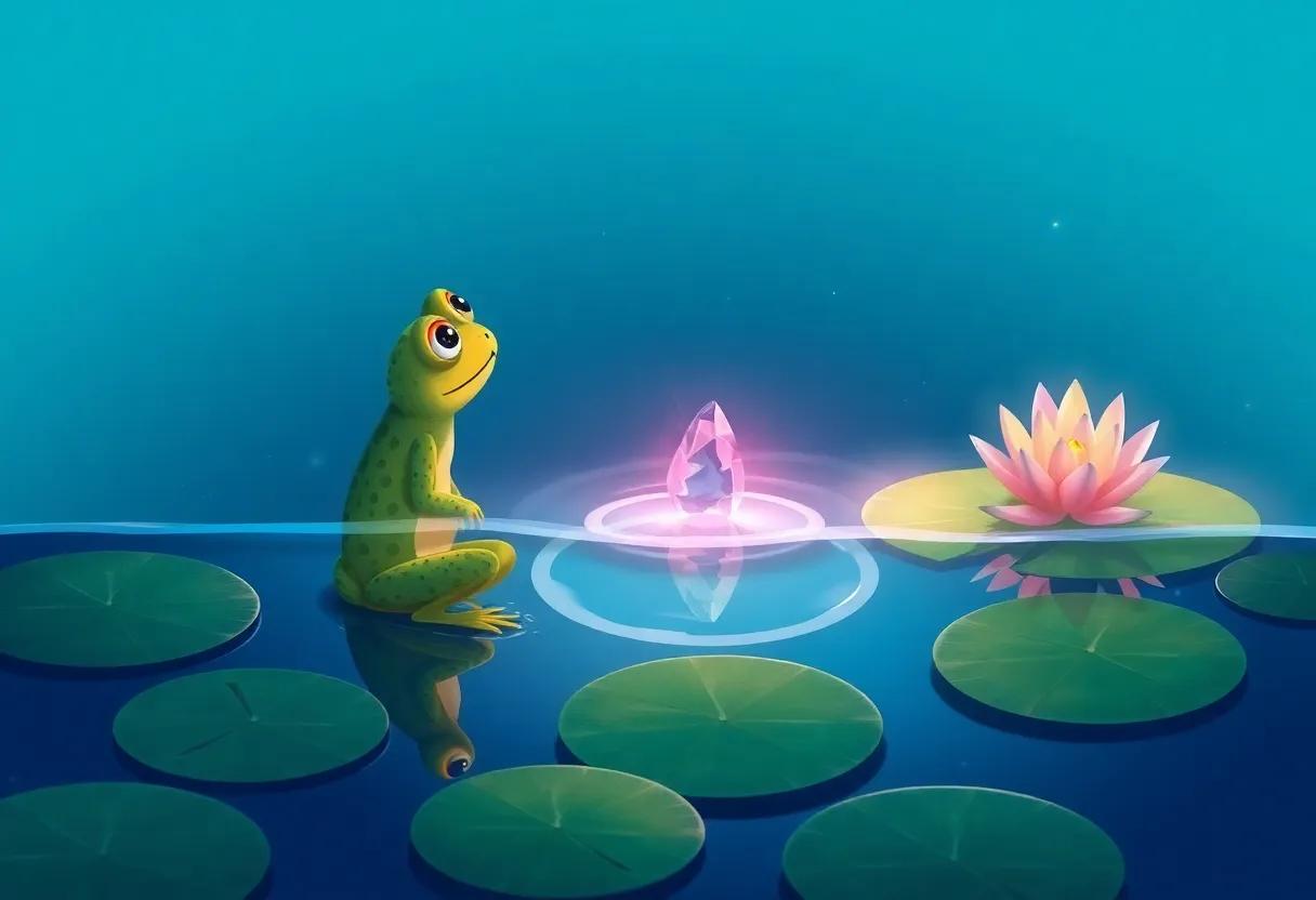 Discovering the Hidden Crystal Beneath the Lily Pads