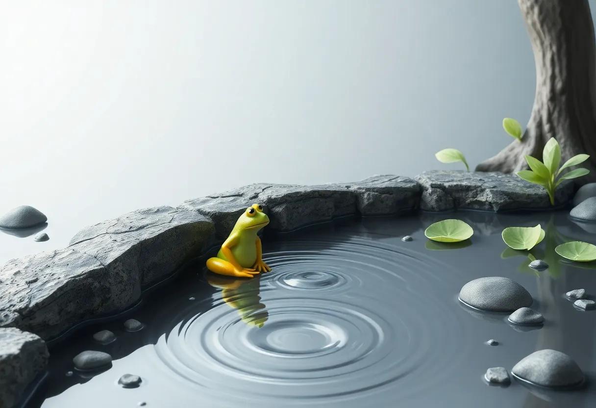 The Gentle Ripple that Awoke the Magical Melody