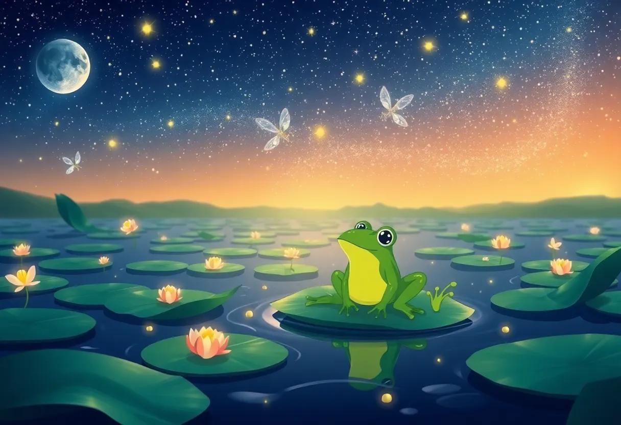 The Dance of‌ Fireflies Under the Starry Sky
