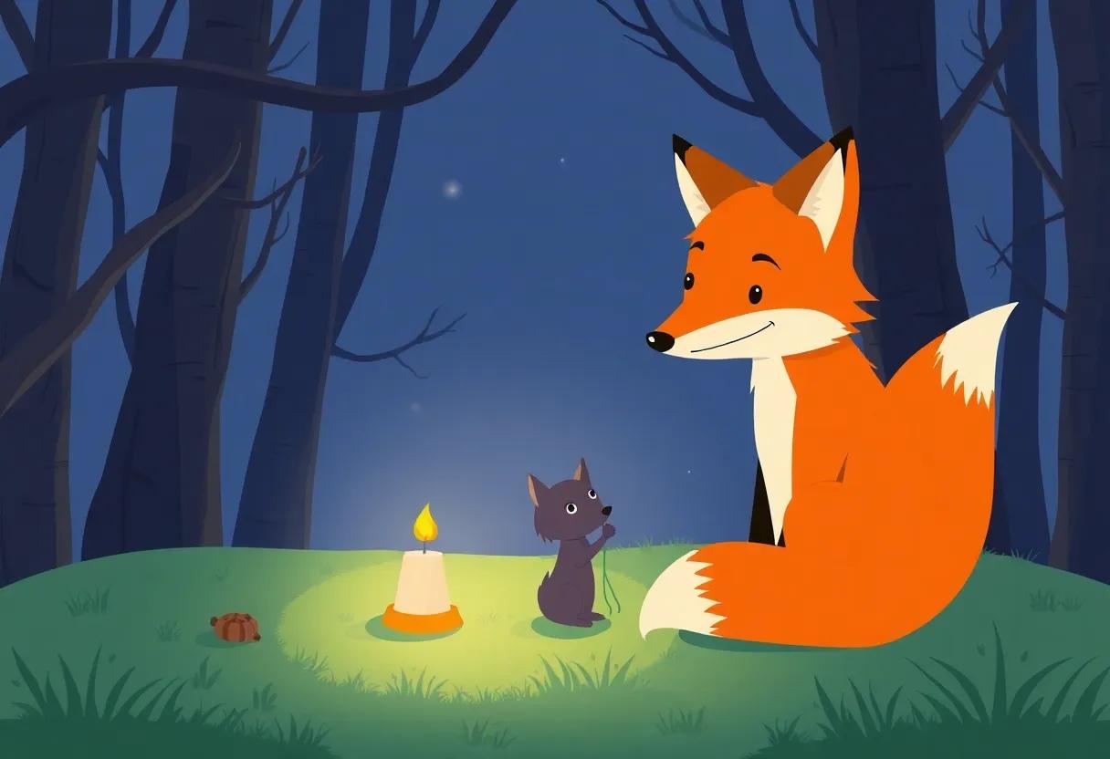 Freddy Fox's Quiet Evening in the whispering Woods