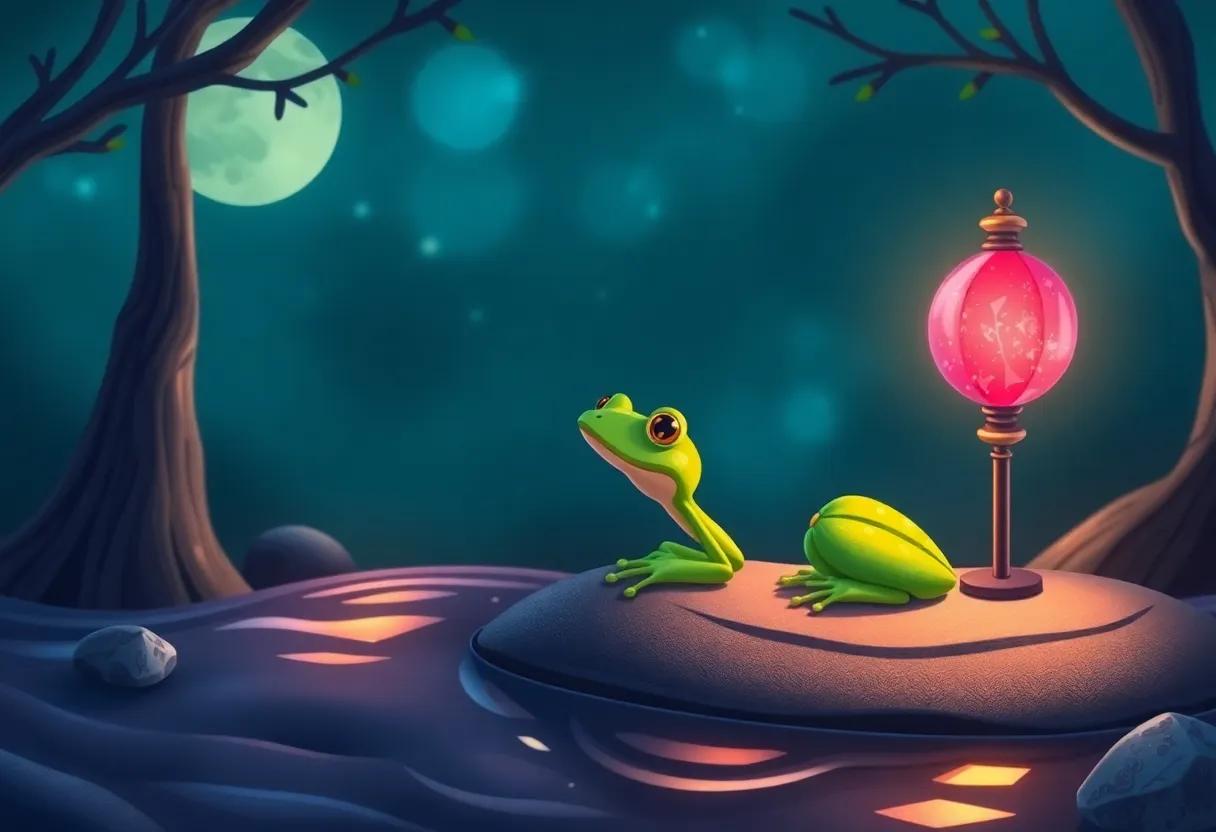 The Nighttime Journey Through Mystical Shadows