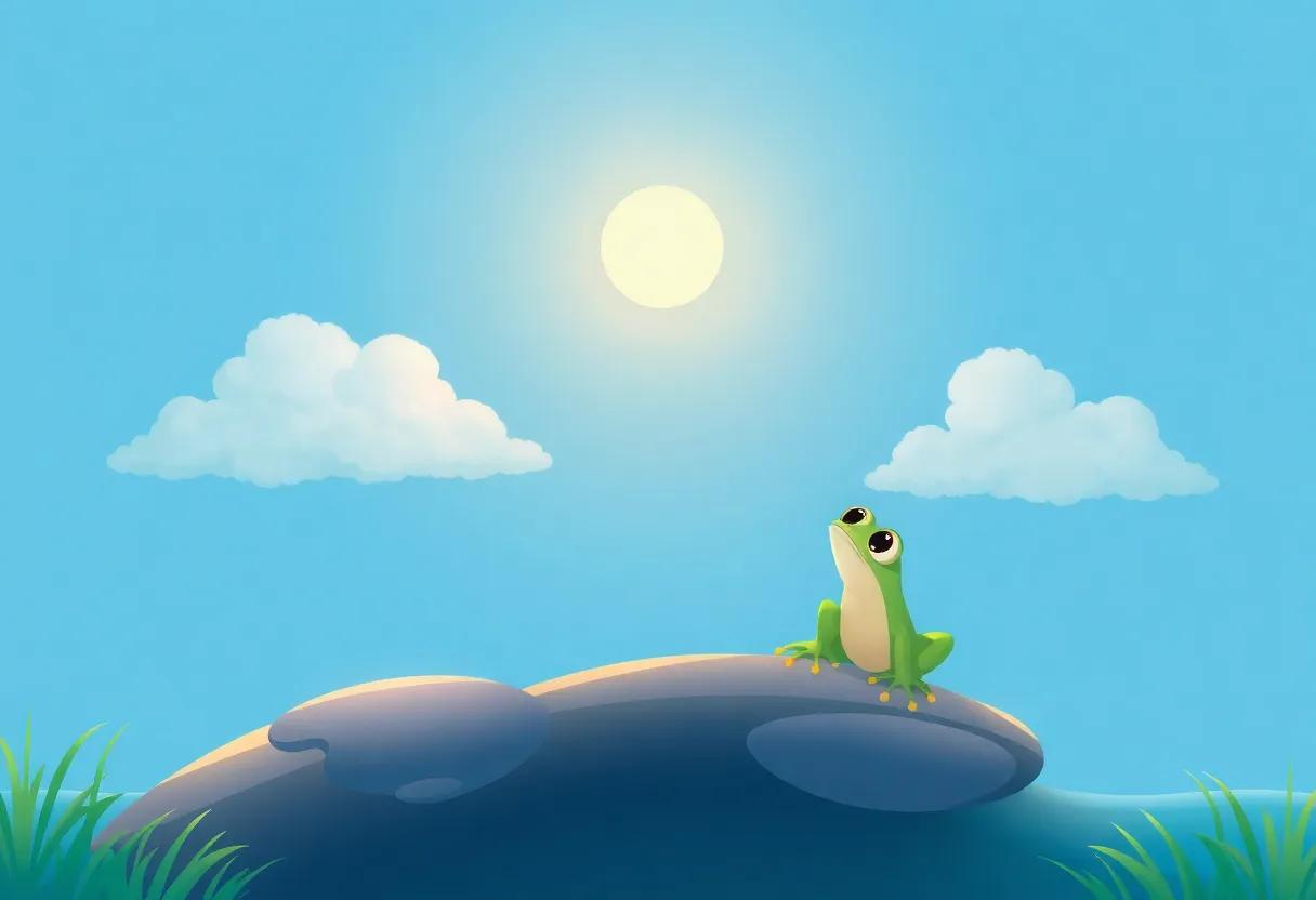 the Curious ⁤Frog with a ⁤Dream Bigger Than the Pond