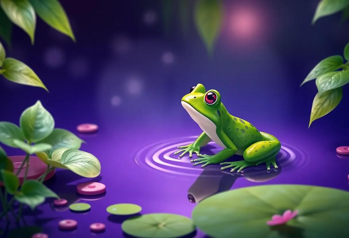 The Frog Dreams ⁢of a Colorful World