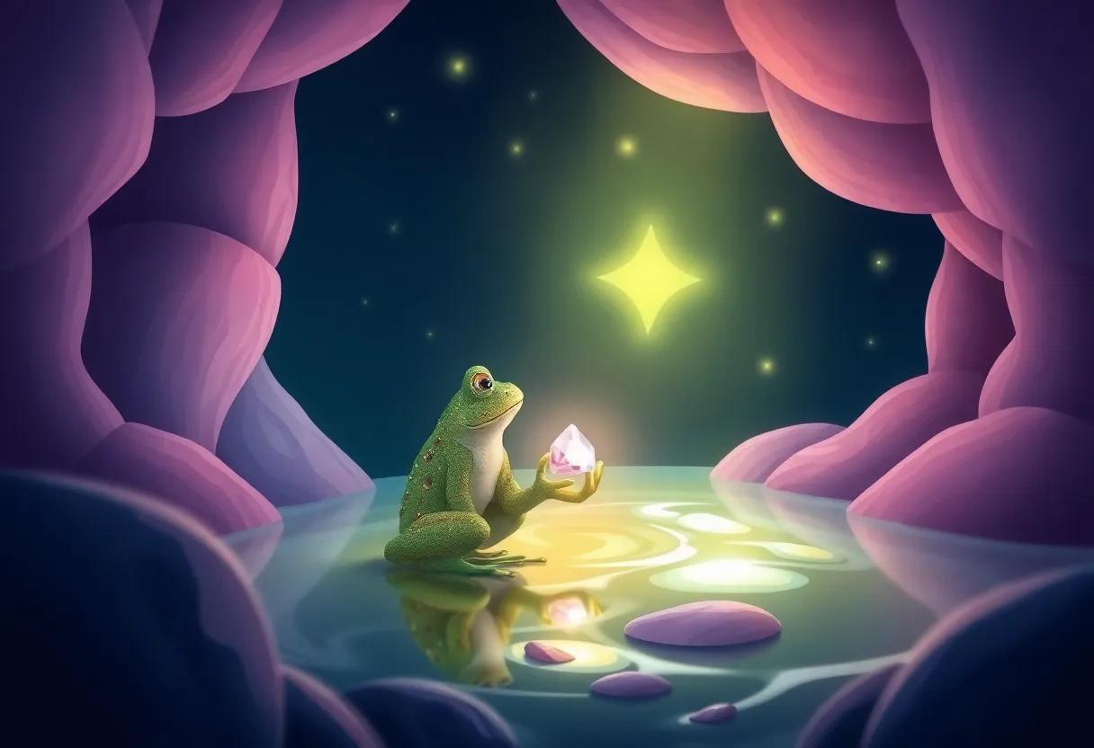 The Jewel's Glow Illuminating Hidden Paths