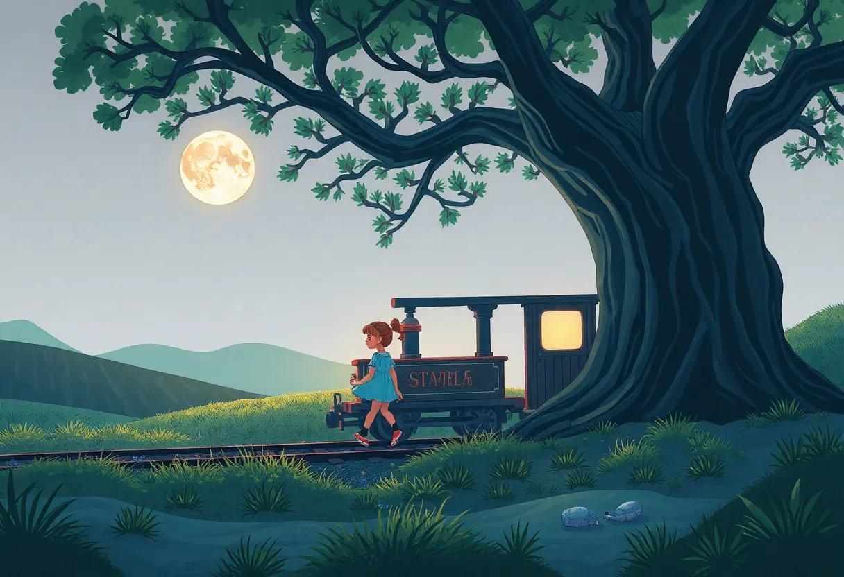 The Enchanted Station Hidden Beneath the Old Oak Tree