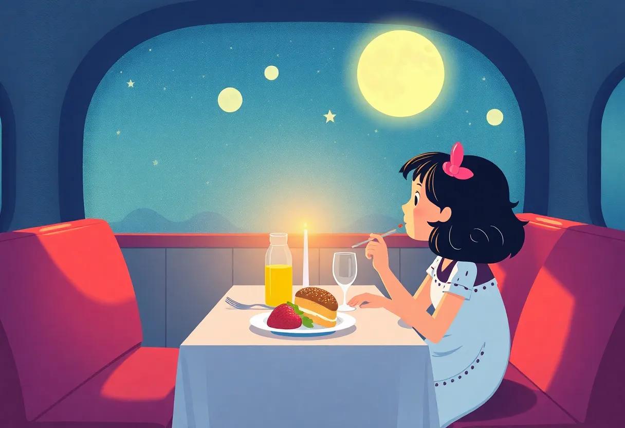 Savoring Cosmic Treats in ‍the⁢ Celestial Dining Car