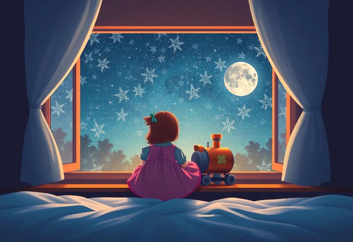 Gazing Through the Window at Floating ⁣Stardust