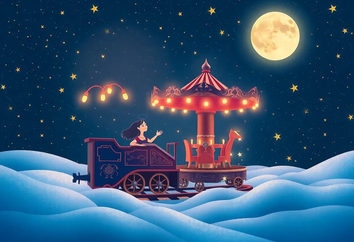 Riding the ⁣Carousel Made of Shooting Stars and Lullabies