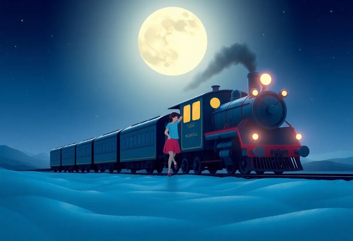 The Mysterious Arrival of the Moonlight train