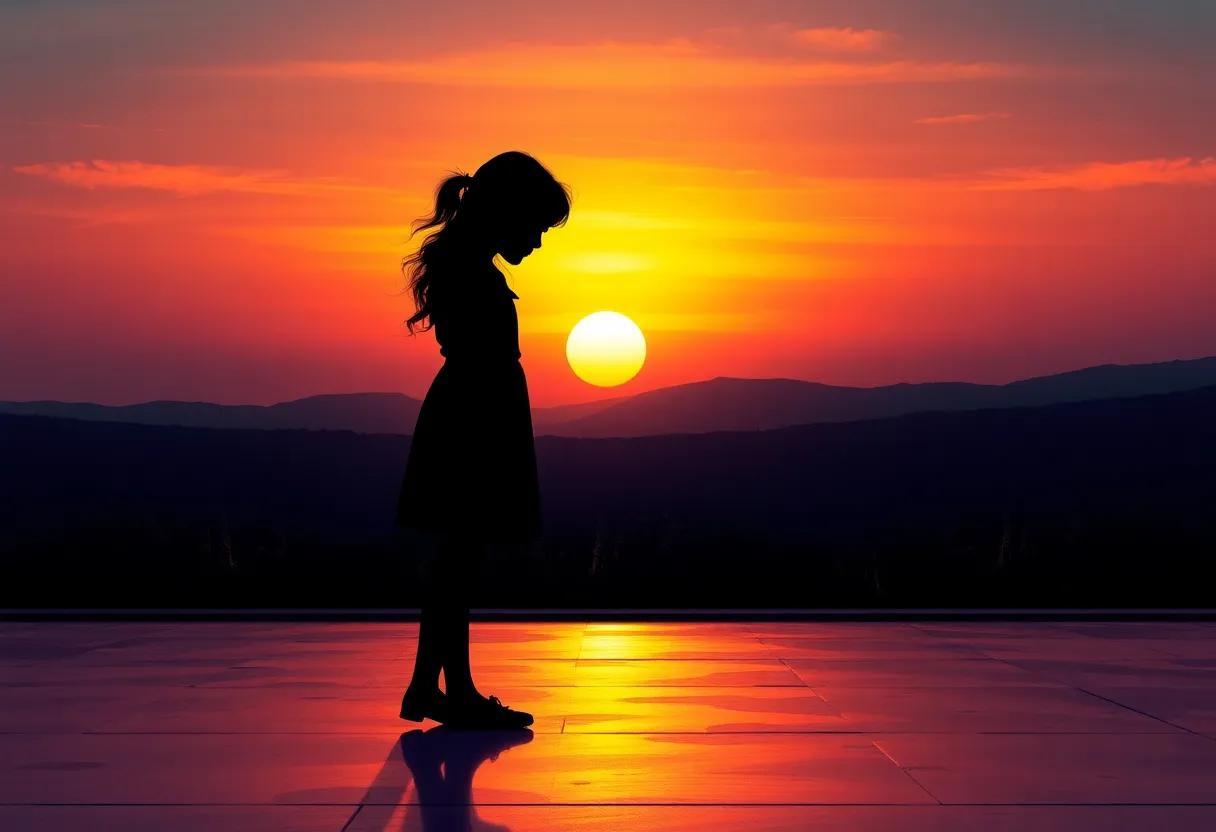 The Dance of Light and shadow in the Twilight Canvas