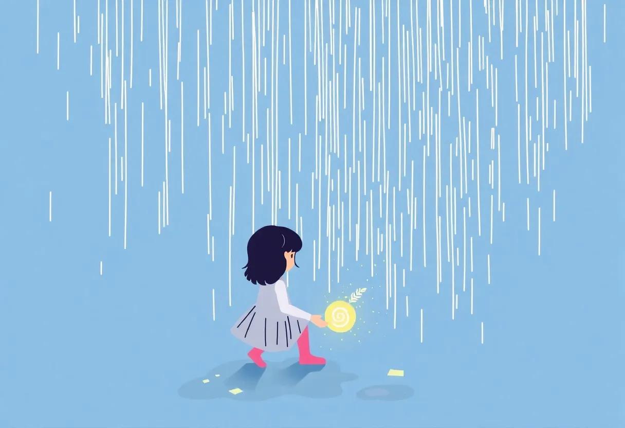 the Journey ⁣Home⁣ Carried by a‍ Rainy Lullaby