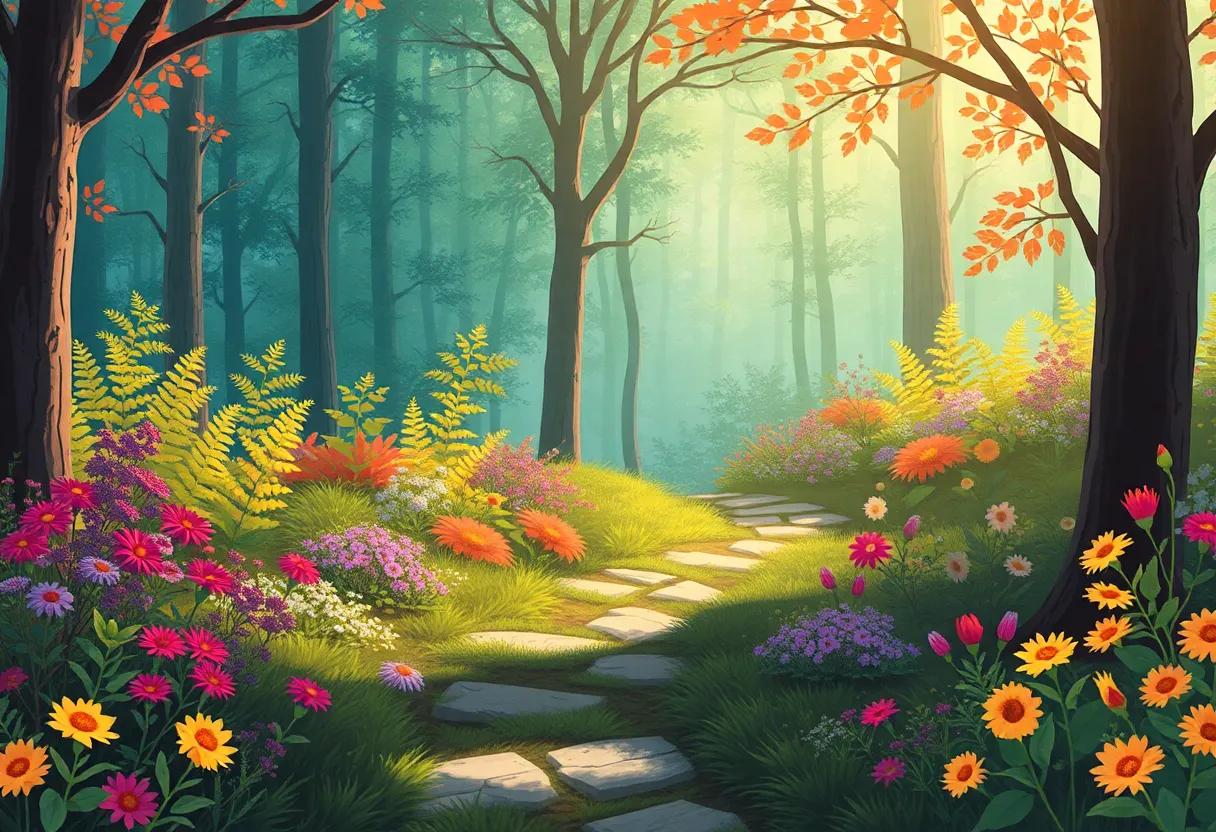 The Secret Garden Blooming Under Her Touch