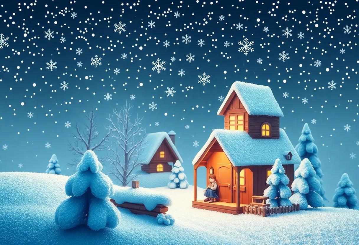 The Enchanted Village Where ⁤Snowflakes Danced