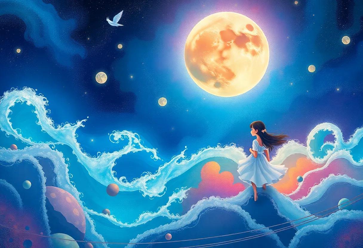 The Girl's Gift That Painted the World Anew