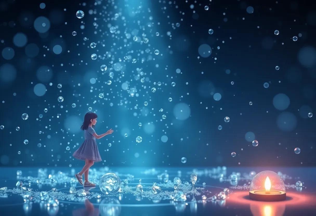 The Dance of Light and Water at Daybreak