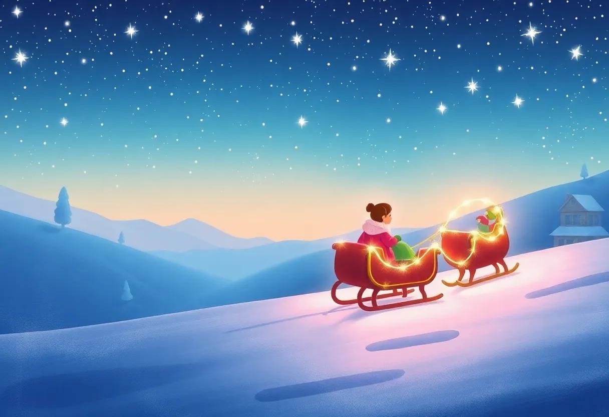 the Magical Sleigh Ride Through ‍a Sky ⁤Full of Stars