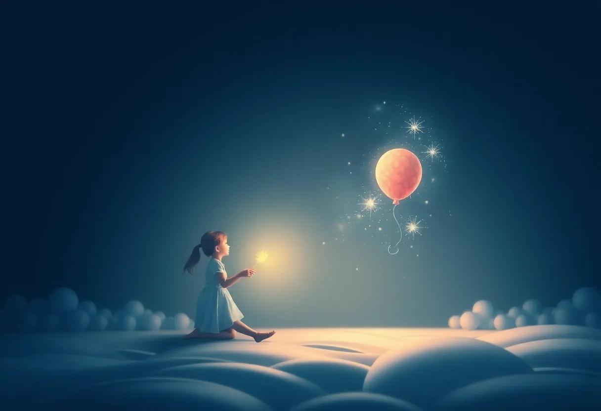 The​ Mysterious Shimmer of the Enchanted Balloon
