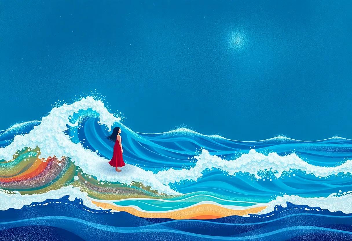 How ⁢Colors Danced with⁣ the Rhythm of the Tide