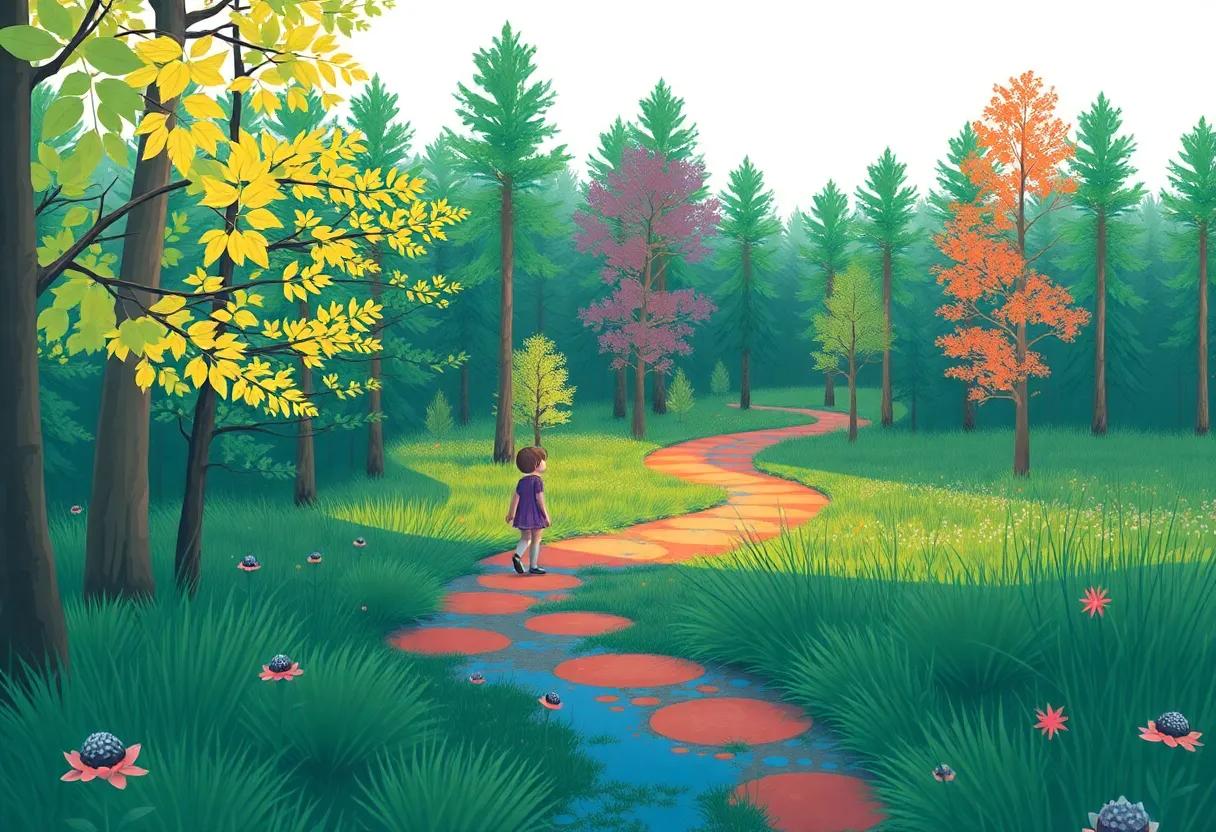 Discovering the Hidden Trail Sparkling with Magic