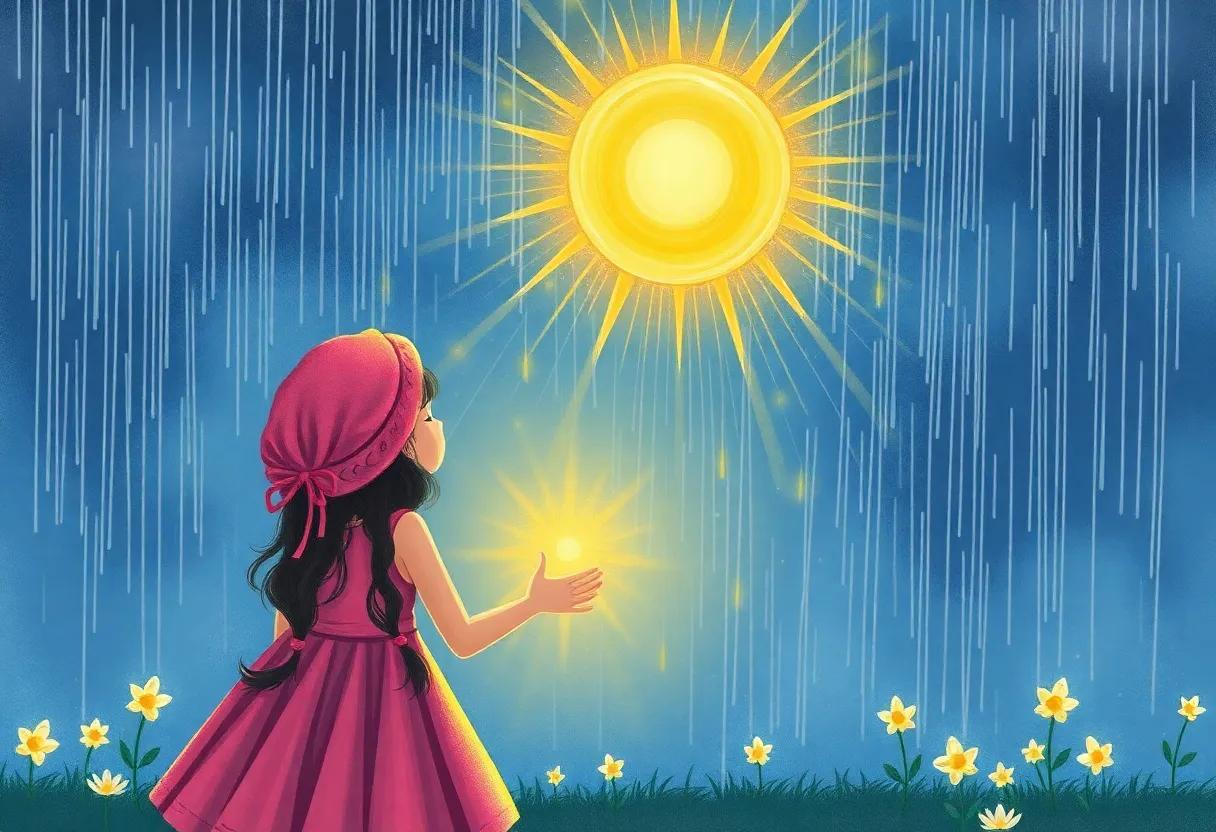 Turning Raindrops Into Sparkling Jewels