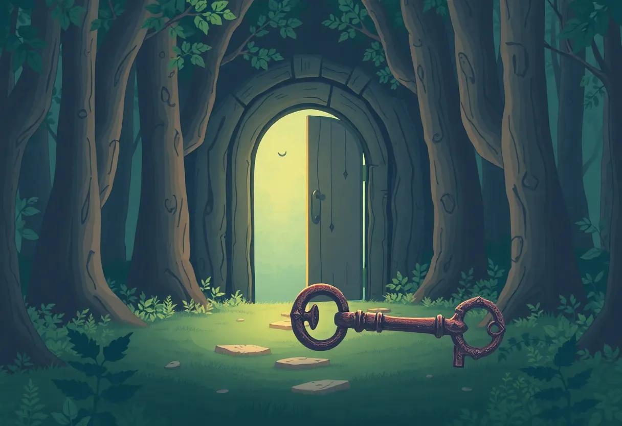 Unlocking Magic‍ with a Rusty,Ancient Key