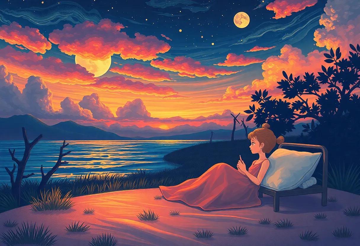 How Dreams Blend Seamlessly Into the Palette of Night