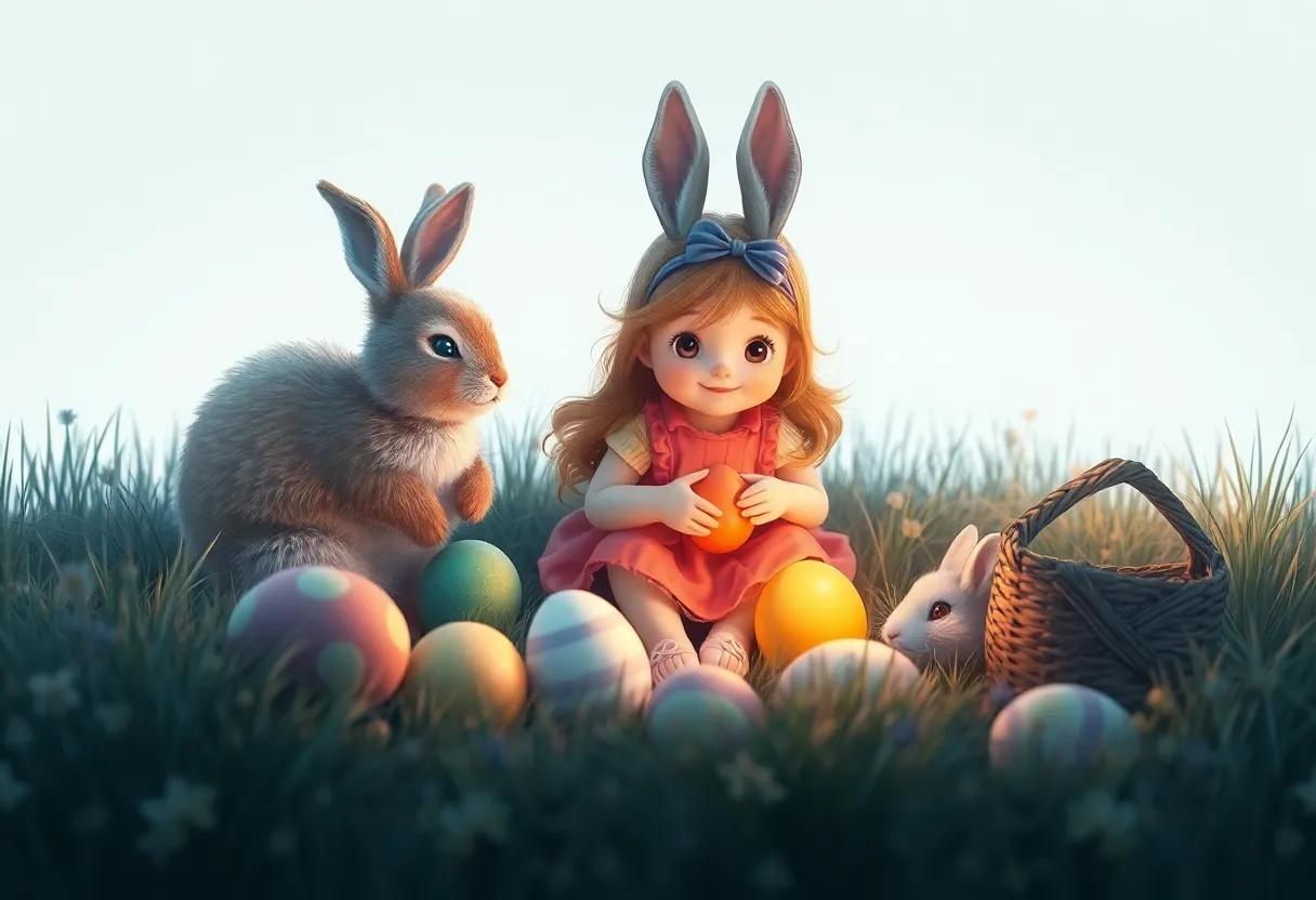 Meeting⁣ the Ancient Keeper of Bunny secrets